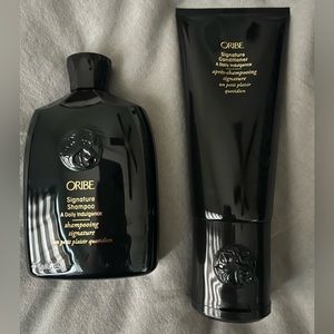 Oribe signature shampoo and conditioner full size